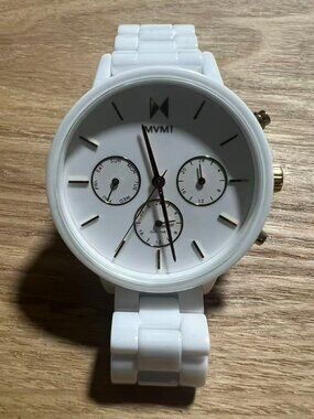 MVMT | Accessories | Mvmt Silver Watch With Opal Face | Poshmark display picture 2